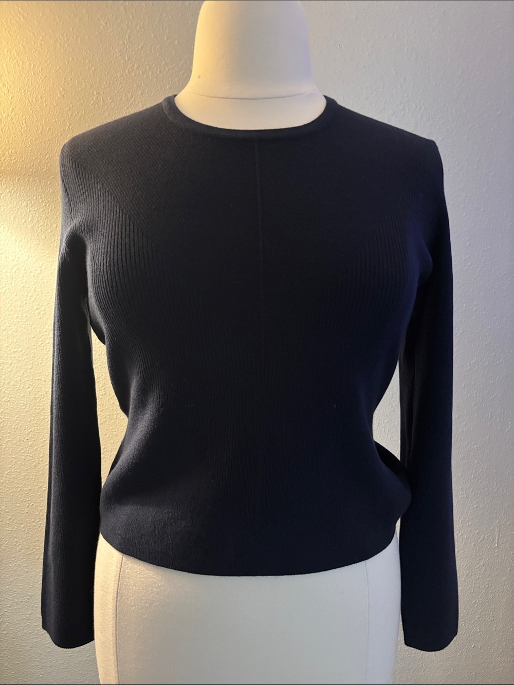 Argent Classic Navy Crewneck Sweater
